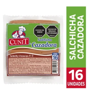 Salchicha Cazadora Cunit x16